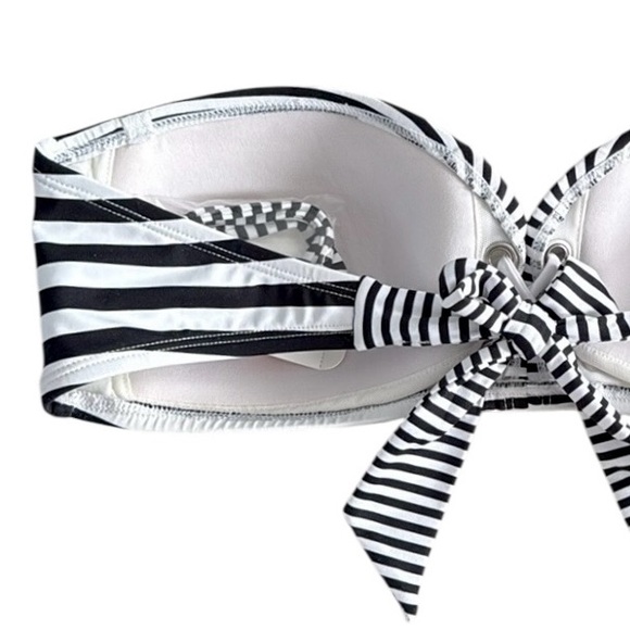 Tommy Bahama Breaker Bay Lace Up Bandeau Top - Picture 10 of 13